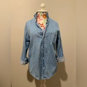 Frank & Eileen L Denim Womens Top